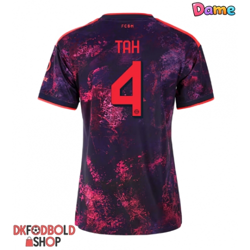 Bayern Munich Jonathan Tah #4 Tredje trøje Dame 2026-27 Kort ærmer
